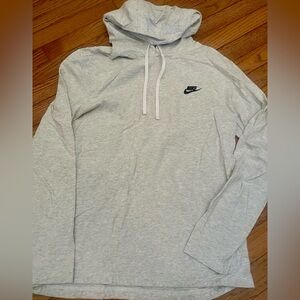 Nike Grey t-shirt Hoodie